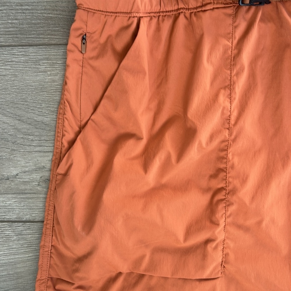 Women's REI Orange Short Sleeve Dress Size Medium - Picture 5 of 8